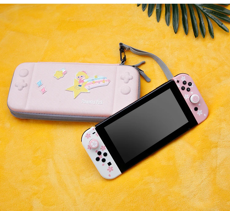 Nintendo Switch Sakura консоли спины плитов и контроллер Корпус Оболочка Чехол полный набор кнопок для nintendo Switch Joy-con Корпус чехол