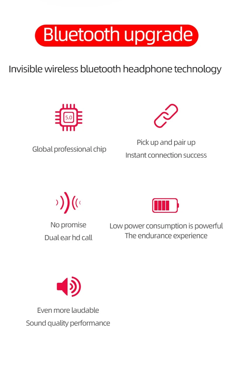 Беспроводные наушники, Bluetooth 5,0, наушники с сенсорным управлением для redmi airdots, TWS, стерео, беспроводные, активное шумоподавление