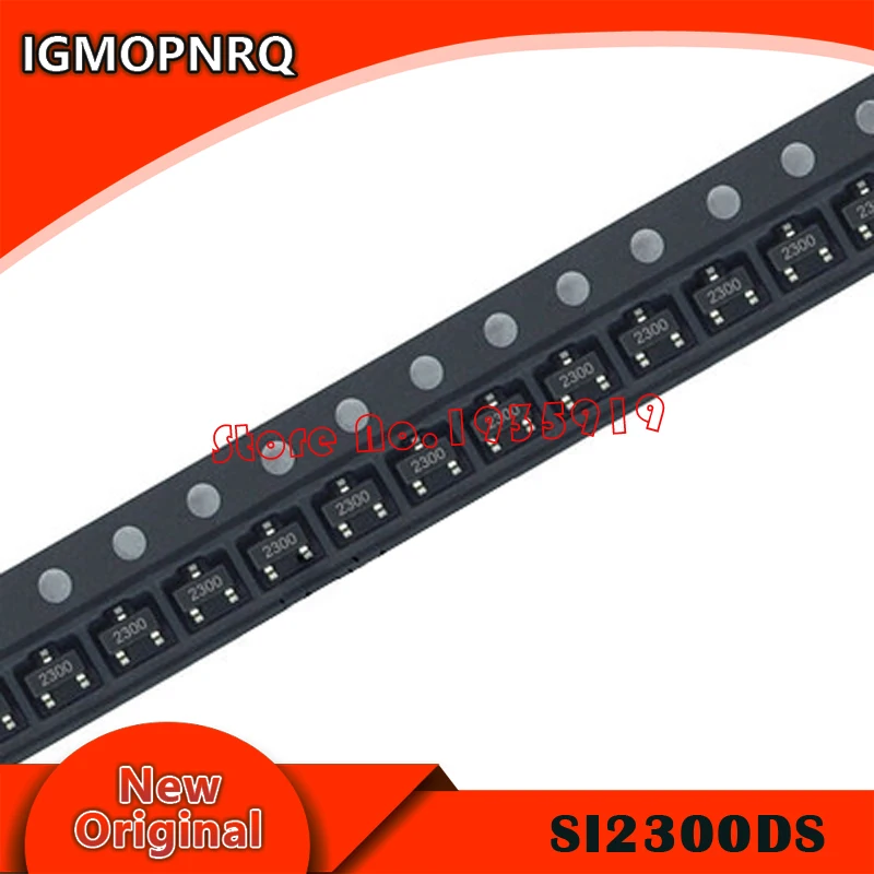 50 шт. SI2300DS SI2300 2300DS 2300 SOT23 MOSFET и IC
