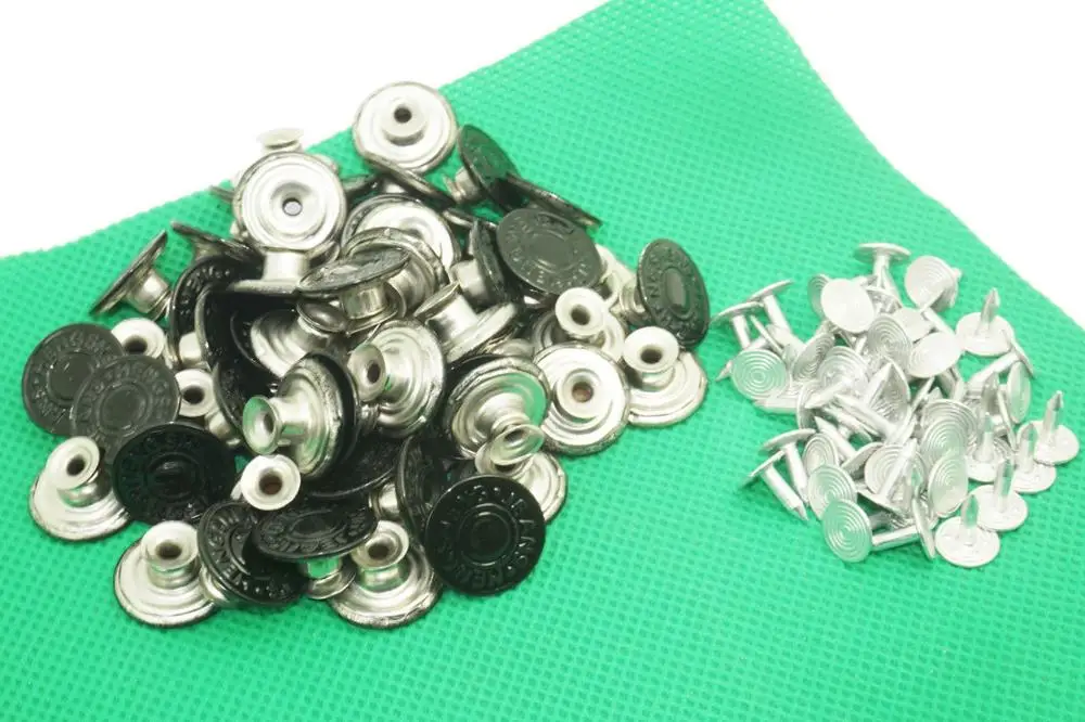 10 x 17mm Jeans Buttons Denim Jackets Replacement Dark Bronze Press Hammer DIY | Инструменты