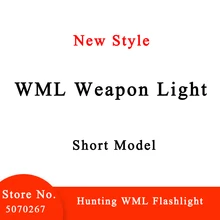Элемент Softair WML флэш-светильник тактический охотничий Аксессуар светодиодный светильник Wapens пистолет страйкбол Скаут светильник подходит 20 мм Пикатинни