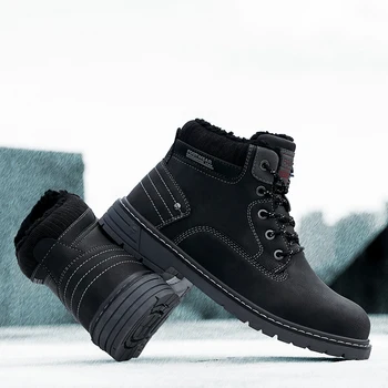 

2020 shoes leather for mens black men fashion causal boots shoe outdoor hot footwear sneakers Casual man male leisure mens sale