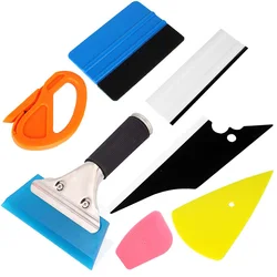 Kit de ferramentas manuais para wrapping amento de carro, de vinil, rodo, feltro, raspador, cortador, janela, matiz, adesivo de carro, kit raspador