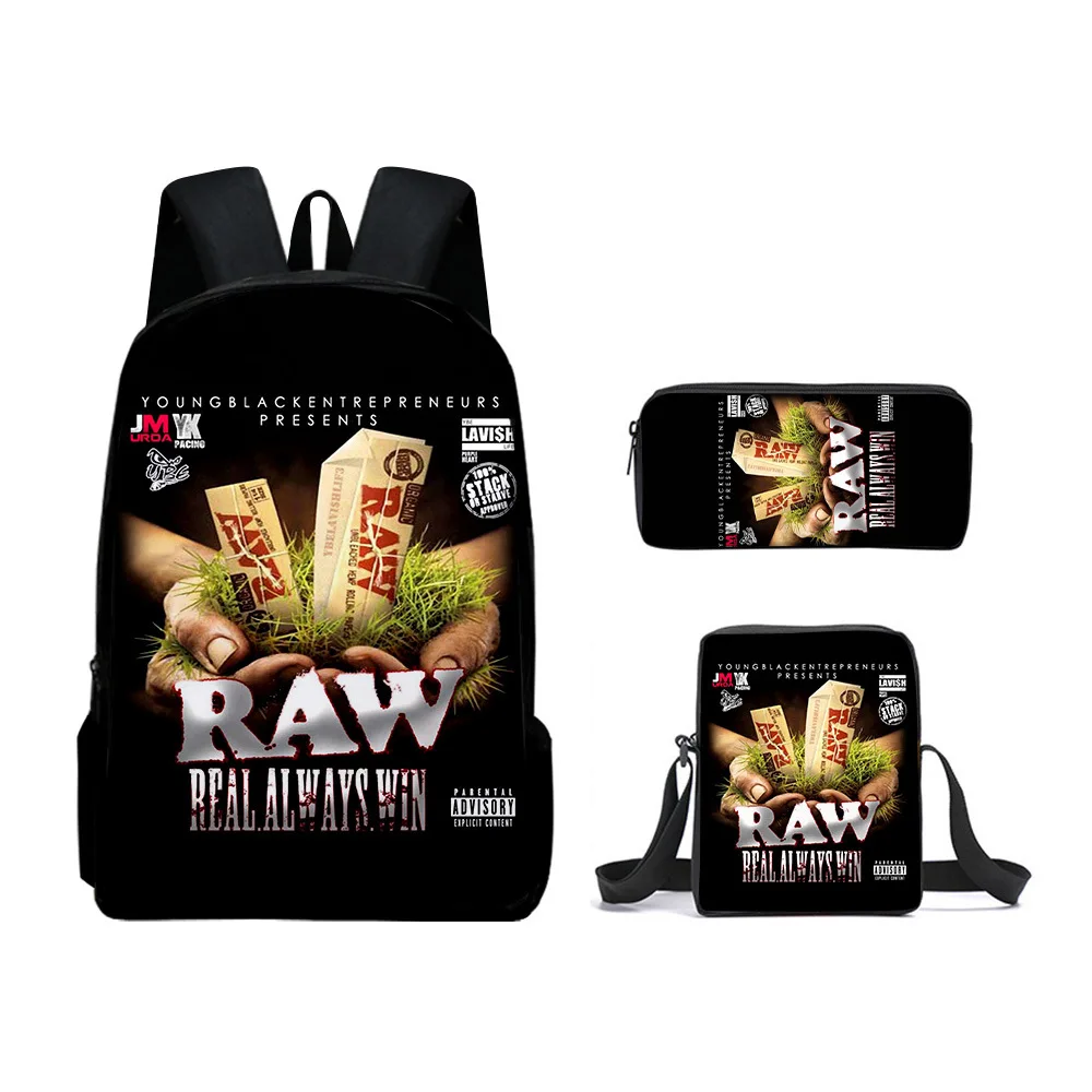 

3 шт./комплект, рюкзак с принтом сигарет и сигарет