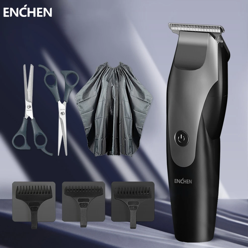 Enchen Barber Electric Hair Clipper Usb Rechargeable Professional Hair Trimmer Hair Cutting Machine Haircut Men Beard Trimmer Hair Trimmers Aliexpress
