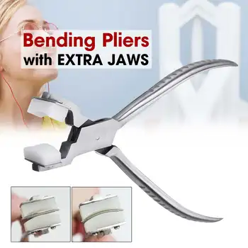 

Stainless Steel Pliers Jewelry Glasses Bending Pliers Repair Bracelet Forming Spring Adjusting Glasses Repair Tools Hand Tools