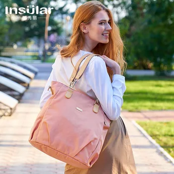 

Beautiful Fashion Shoulder Waterproof Nylon Diaper Bag Large Capacity Mother And Child Diaper Bag Mommy Bag