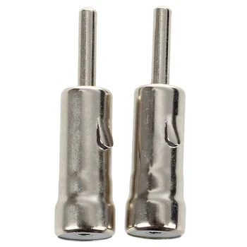 

2 Pcs Car Male Plug AM/FM Radio Antenna Cable Adapters Connectors