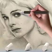 Детальная щетка для натирания хлопка эскиз искусство специальная бумага и ручка Инструмент художественный набор принадлежности для рисования