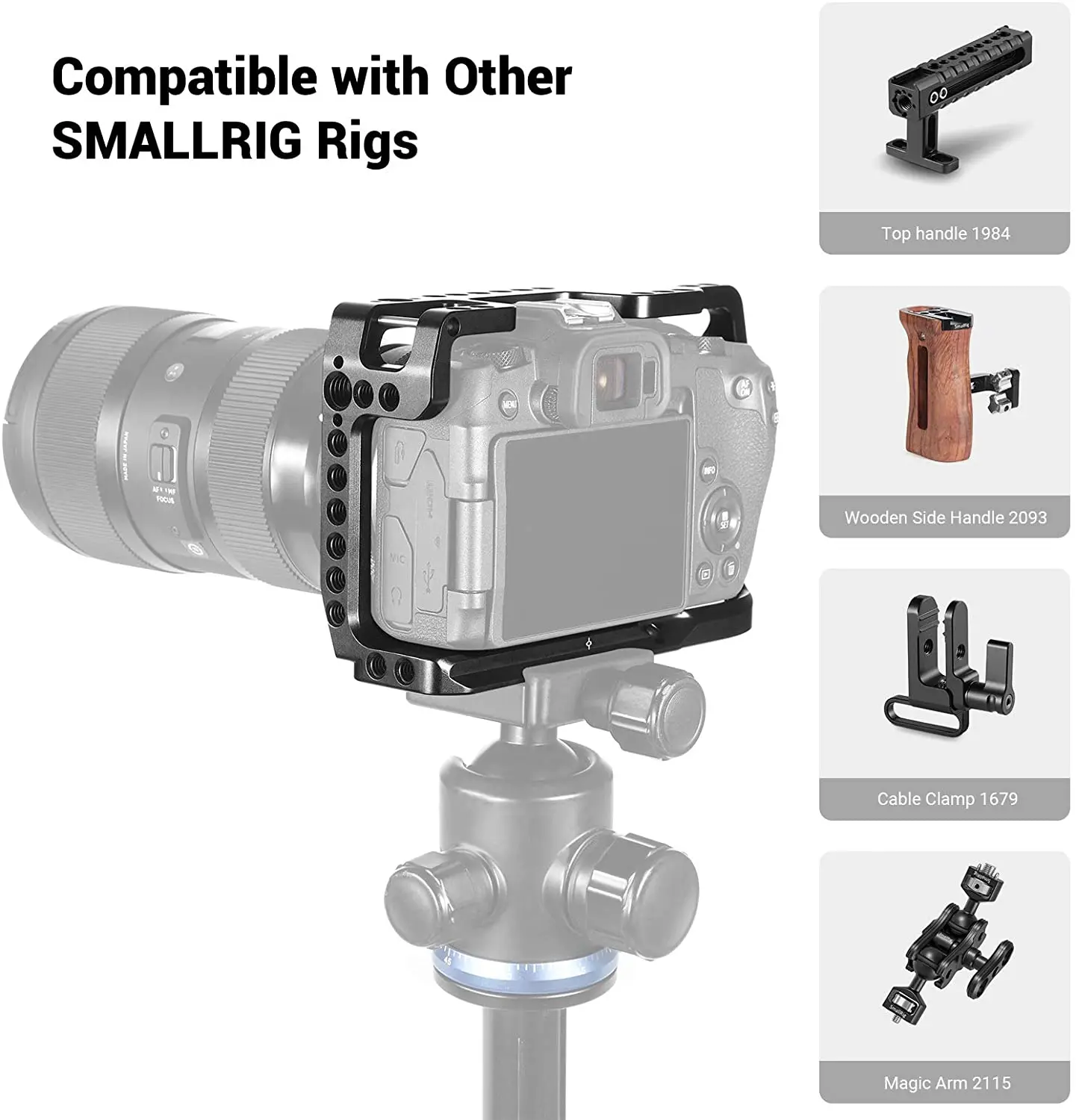 SmallRig Canon EOS RP専用ケージ Amazon | SmallRig #CCC2332 Canon EOS RP専用ケージ 黒