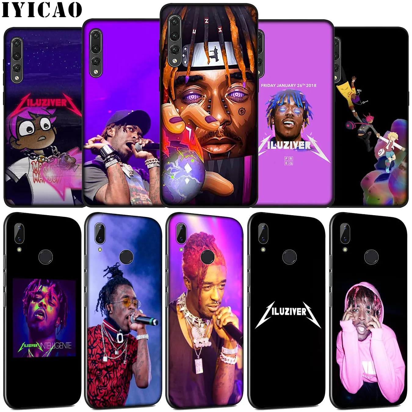 Мягкий силиконовый чехол IYICAO Lil Uzi Vert для телефона Huawei P30 P20 Pro P10 P9 Lite Mini 2017 2016 P Smart Z