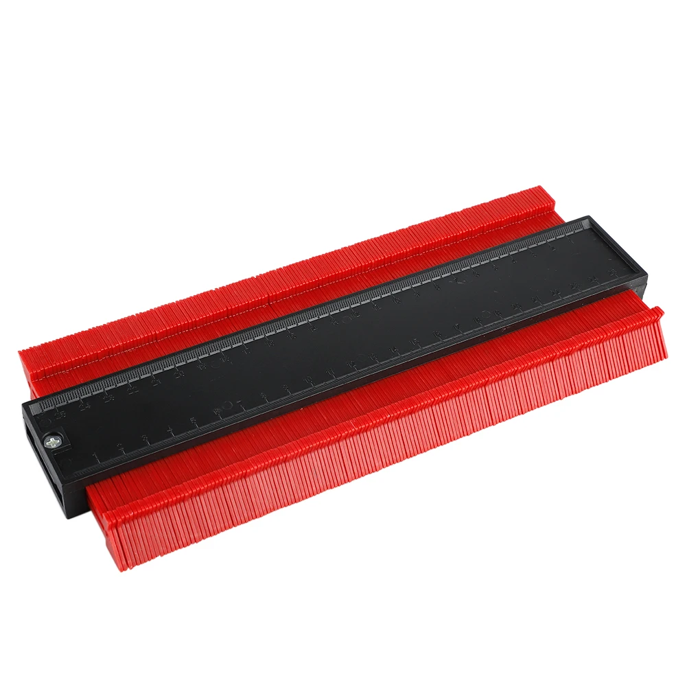 

10-Inch Multi-Purpose Woodworking Tools Irregular Contour Gauges Arc-Scale Contour Gauge ABS Materials For Woodworking Measuring