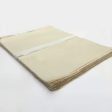 Papel de pintura chinesa com 10 folhas/lote, artesanato antigo, bordas destacáveis, caligrafia, papel semi maduro, pintura xuan, papel de arroz