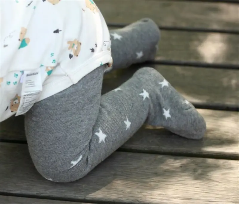 Колготки для девочек; однотонные хлопковые колготки для малышей 1-6 лет