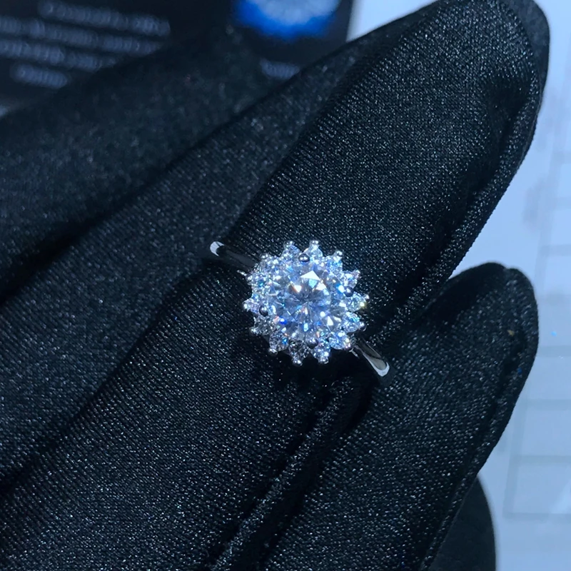 Moissanite, 0,8 карат супер горячие продажи, сравнимые с алмазами, изысканное мастерство