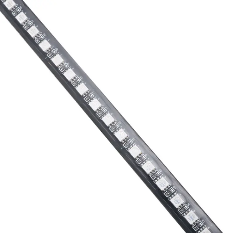 22 дюйма 12V автомобиль внедорожник 5050 48LED SMD RGB со стробоскопической вспышкой светильник бар с пультом дистанционного управления Управление автомобильные аксессуары