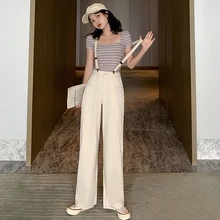 Новинка, джинсы для женщин, винтажные потертые джинсы, свободные, высокая талия, широкие брюки, повседневные, деним, нагрудник, штаны, хлопок, модный джинсовый комбинезон