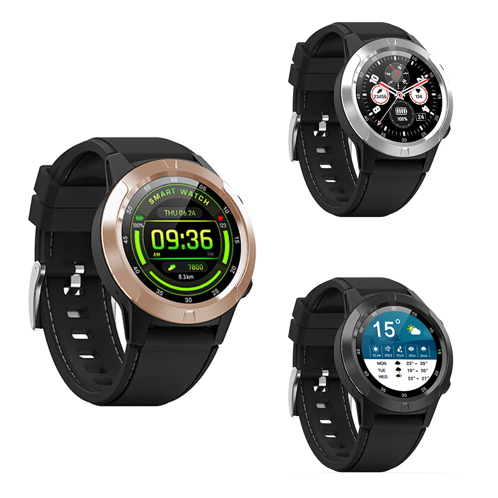 

Watch Smart Watch GPS Compass Barometer 1.3 IP67 Waterproof Sports Bluetooth Call Heart Rate Blood Pressure Outdoor Smartwatch