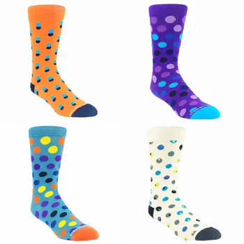 

Men's Happy Funny Circles Socks
