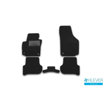

Floor mats Klever premium Skoda Yeti 2009-, cross, 5 PCs (textiles) (yeti)