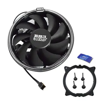 

Pccooler 12cm CPU Cooling Fan with LED Aperture PWM Silent Cooler Hydraulic Bearing 3pin CPU Cooling Radiator Drop Shipping