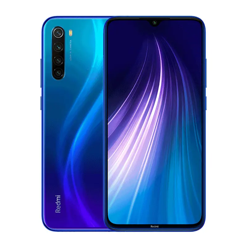 Xiaomi Redmi Note 8 с глобальной версией, 128 ГБ, 4 Гб, восьмиядерный смартфон Snapdragon 665, 6,3 дюйма, 48мп, четырехъядерный, задняя камера, мобильный телефон, 4000 мАч