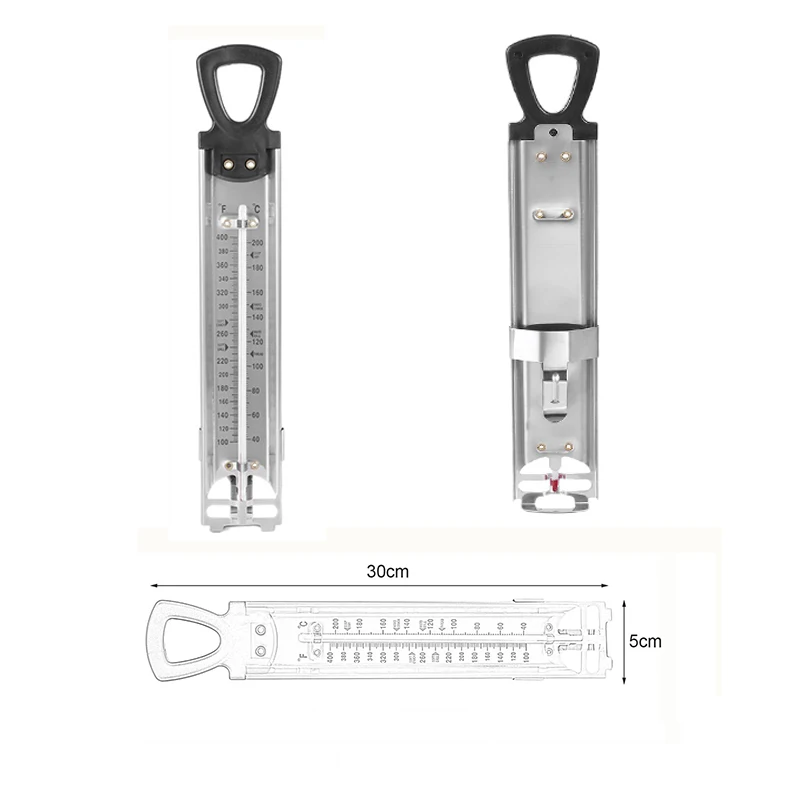 Кухонный Термометр из нержавеющей стали для приготовления пищи, для варенья, сахарных конфет, для домашнего использования, термометр, инструмент для измерения температуры