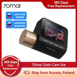 70mai – caméra de tableau de bord pour voiture Lite 1080P, enregistreur, moniteur de stationnement 24H, DVR, écran LCD 2 '', 130FOV, Vision nocturne 