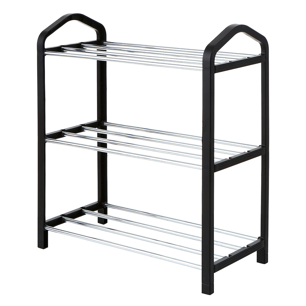 

3-Tier Shoe Rack Shoes Tower Storage Organizer Shelf Cabinet for Home & Office Easy to Assemble Shoe Holder Storage