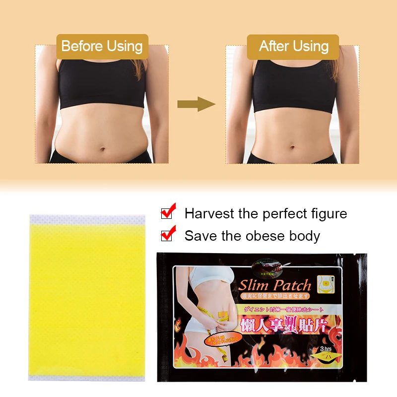 Slimming Patch Weight Loss Fat Burning Detox Sticker Waist Arm Cellulite Powerful Thin Beauty Health Navel Plaster 50/200/300Pcs