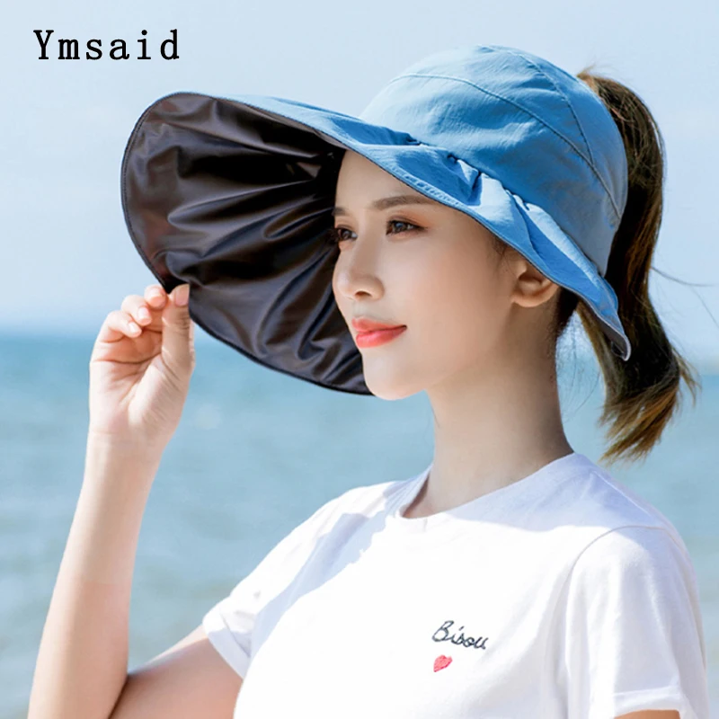 folding beach hat