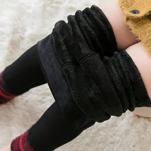 18 стиль корейско-Стиль Осень новинка зимы Стиль детские леггинсы детская одежда с начесом и толстая верхняя одежда и штаны