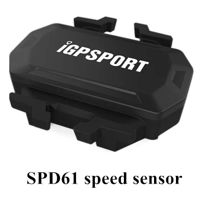 SPD61 speed sensor IGPSPORT IGS50E gps компьютер Велоспорт Bluetooth 4,0 ANT+ велосипед беспроводной компьютер цифровой спидометр подсветка IPX7 водонепроницаемый - Цвет: SPD61 speed sensor