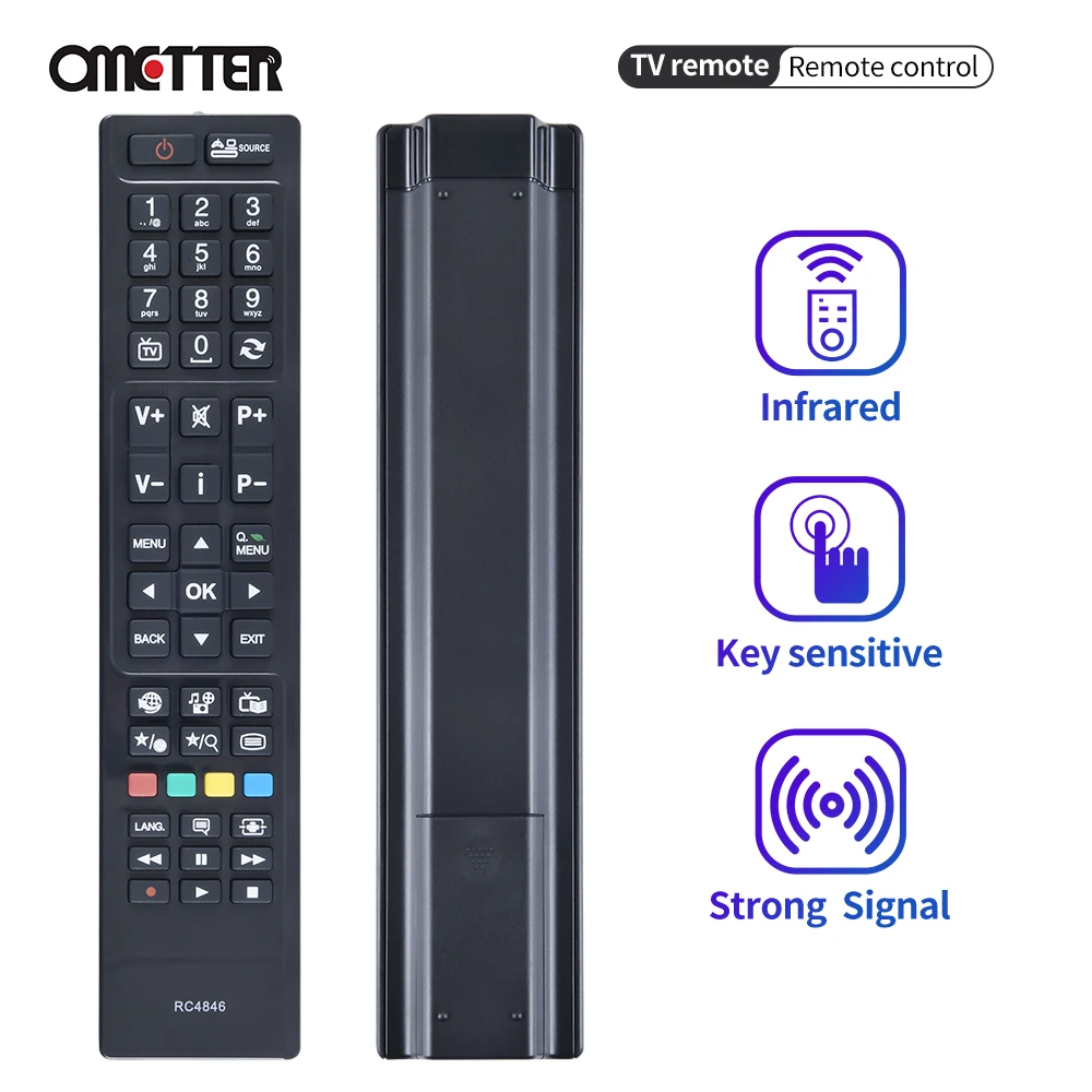 Новый RC4846 замена пульта дистанционного управления подходит для SHARP LC32LD145V LC39LD145V