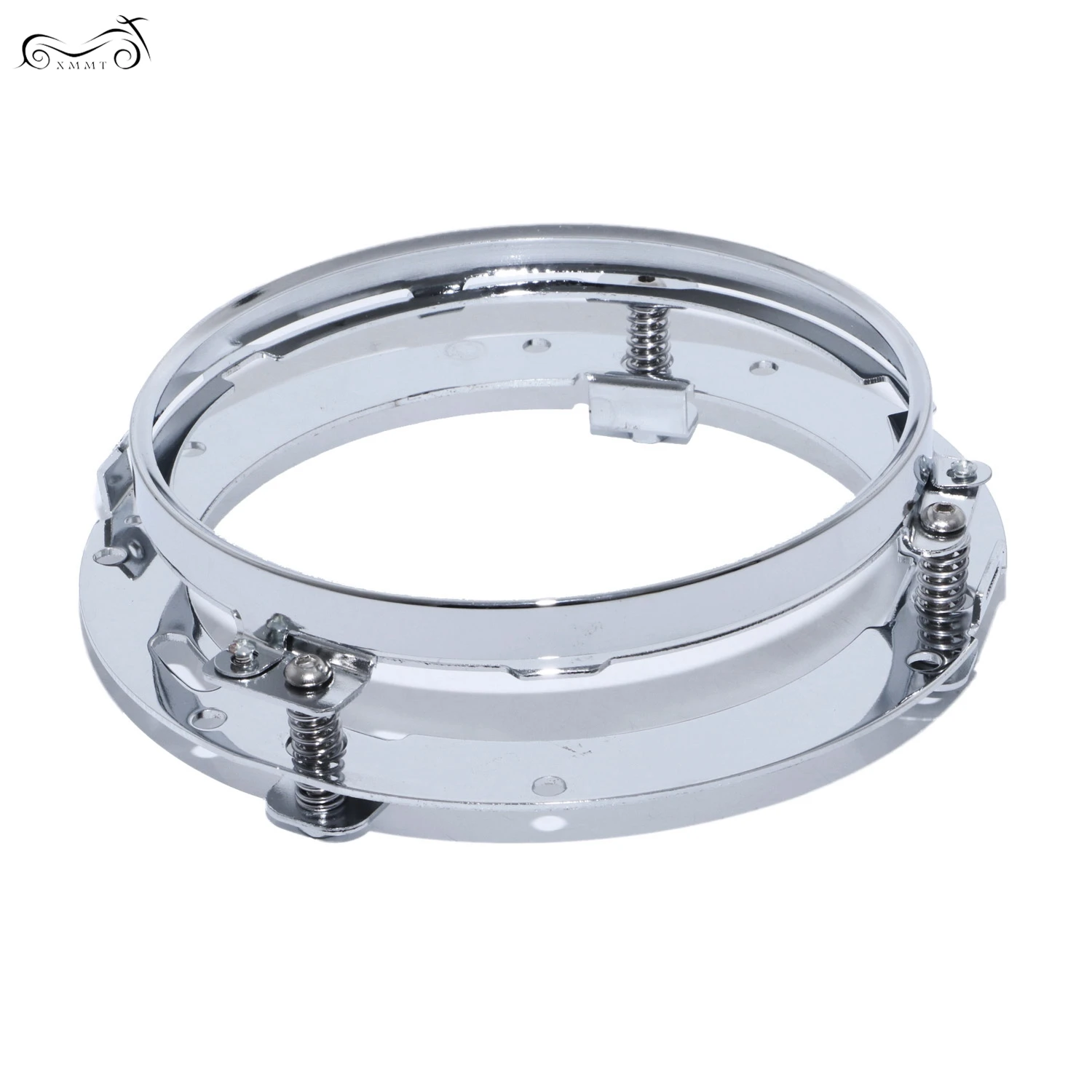 Хромированный/черный 7 &quotдюймовый круглый мотоциклетный светодиодный кронштейн