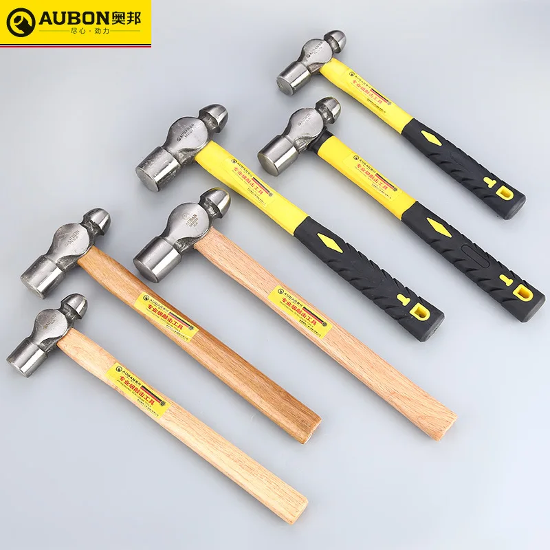 

Ball Hammer Manufacturers Wholesale 1 P Ball Hammer with Wooden Handle 2 P Fiber Handle Ball Hammer