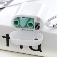 Новые многоразовые силиконовые соломинки портативный складной питьевой соломинки с чехол для переноски щетка для очистки XOA