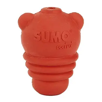 

BEEZTEES Sumo Mini Play Jouet pour Chien Rouge 4,5 x 4,5 x 6 cm