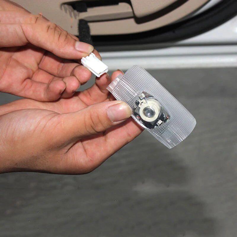 LED Door Projector Shadow Ghost Light Lamp For Nissan Patrol Y62 2013-2021 Accessories