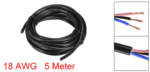 3 Core 20AWG 16.4ft Uxcell RVV 2 Core 3 Core 4 Core 5 Core 6 Core 13AWG 17AWG 18AWG 20AWG 16.4ft провод удлинитель медный провод проводник - Цвет: 3 Core 20AWG 16.4ft