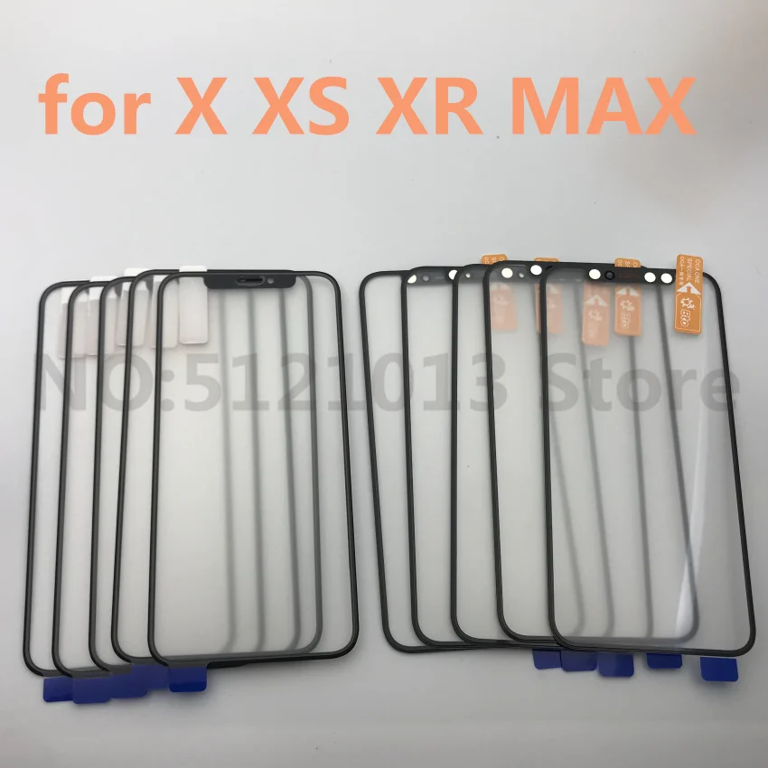 Original LCD Front Screen Outer Glass Len with OCA Assembly for iPhone X XS XR XS MAX Touch Panel glass Replacement Repair Parts Original LCD Front Screen Outer Glass Len with OCA Assembly for iPhone X XS XR XS MAX Touch Panel glass Replacement Repair Parts