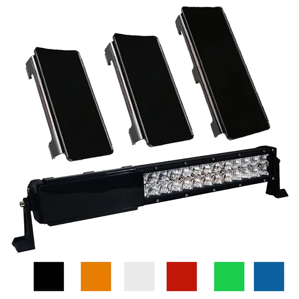 Barres lumineuses 20'' Inch Amber Snap on Protective Cover for LED