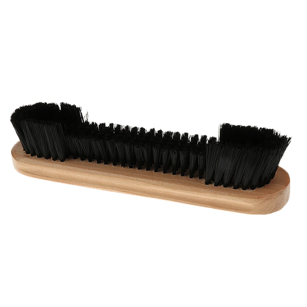 Wood Handle Snooker Pool Table Brush and Rail Brush - Billiards Table Cleaning Tool