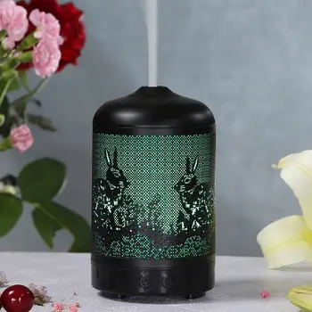 

100ml Aroma Humidifier with 7 Color LED Lights Essential Oil Diffuser Aromatherapy Spa Air Mist Purifier Air Humidifier