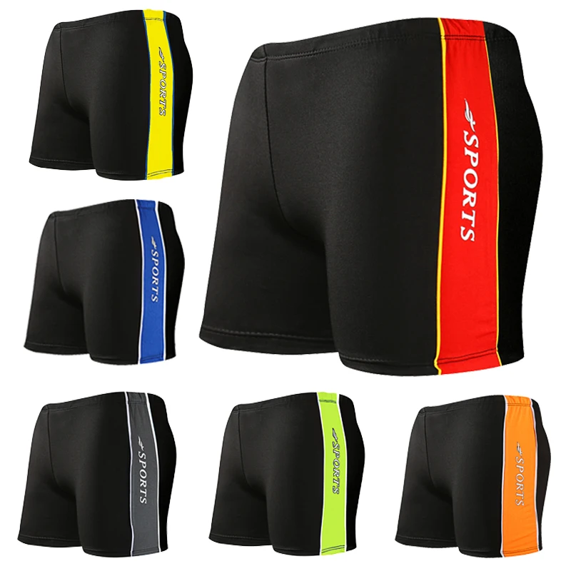 Bañador de tamaño grande para hombre, pantalones cortos, bañadores para adulto, bañador para la playa, Boxer de piscina, ropa de baño deportiva de verano, 2020