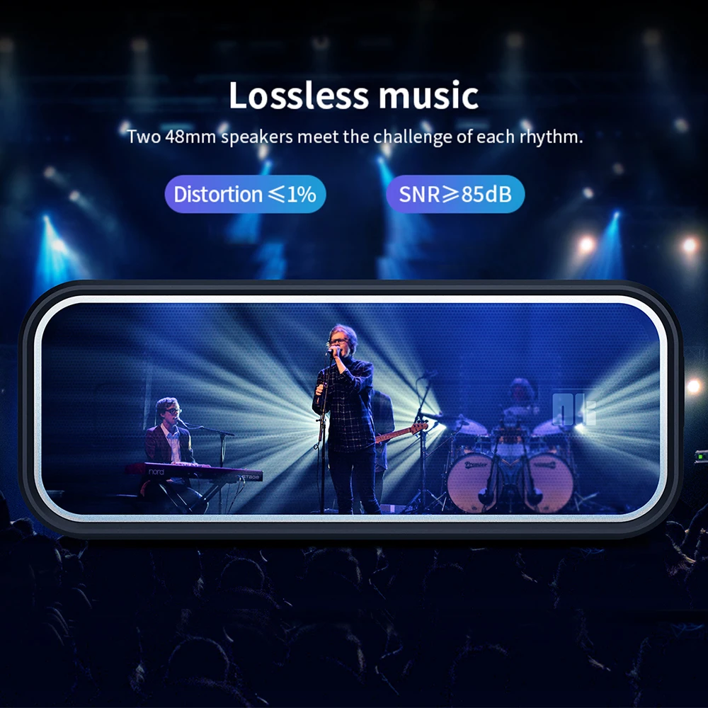 NILLKIN Bluetooth динамик Портативный беспроводной громкий динамик s стерео бум BassMusic surround IPX 7 водонепроницаемые напольные колонки коробка