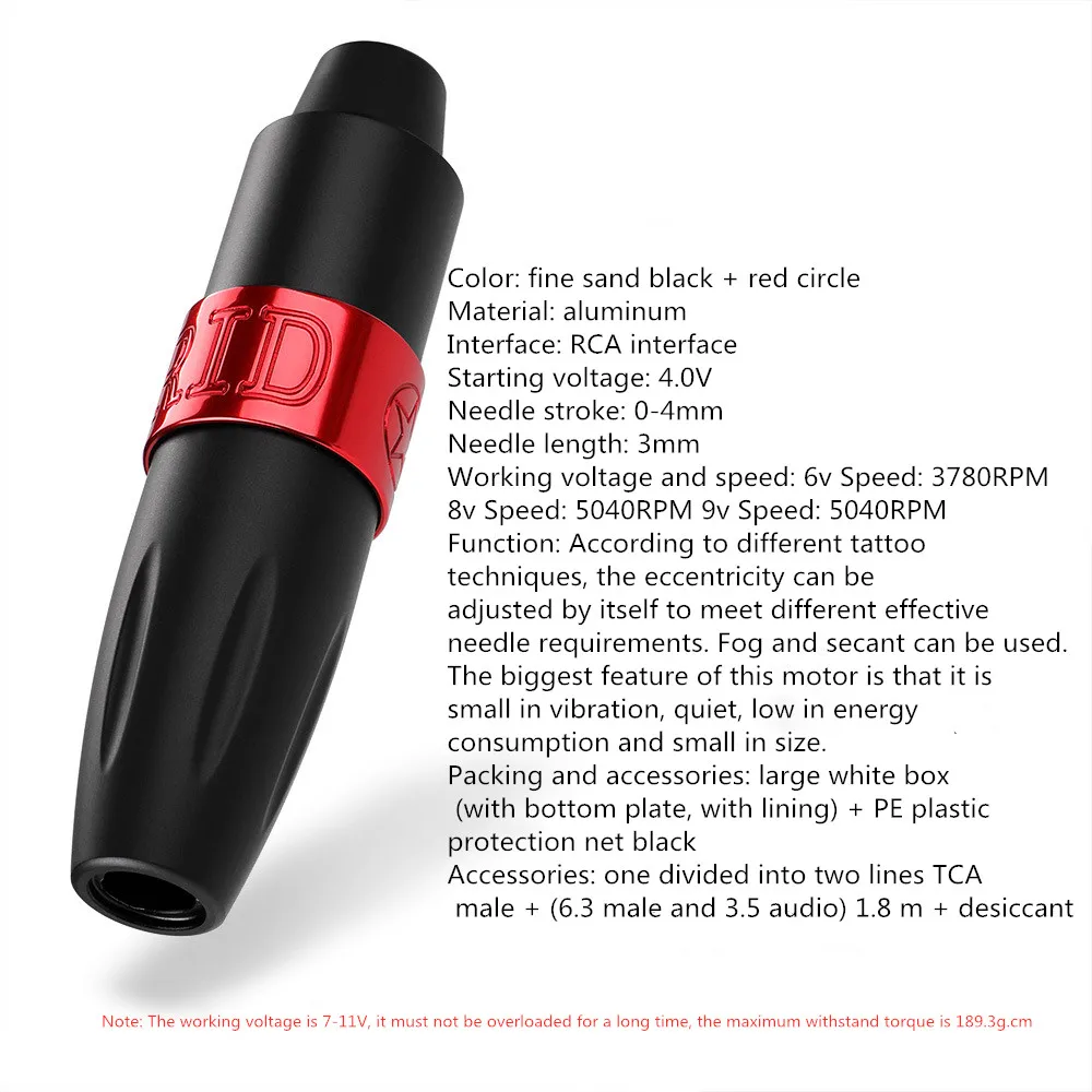 Rocket Tattoo Pen Motor Tattoo Machine Cheyenne Tattoo Pen Tattoo Tattoo Machine Tattoo Machine Tattoo Equipment