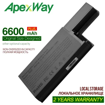 

ApexWay 6600mAh laptop battery for Dell Latitude D531 D531N D820 D830 Precision M4300 Mobile Workstation Precision M65 YD624