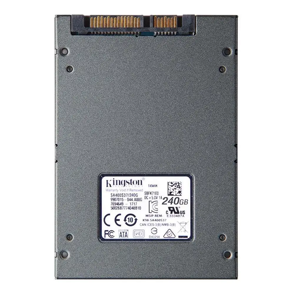 Kingston A400 SSD 120 ГБ 240 ГБ 480 ГБ Внутренний твердотельный накопитель 2,5 дюймов SATA III HDD жесткий диск HD ноутбук PC 120G 240G 480GB