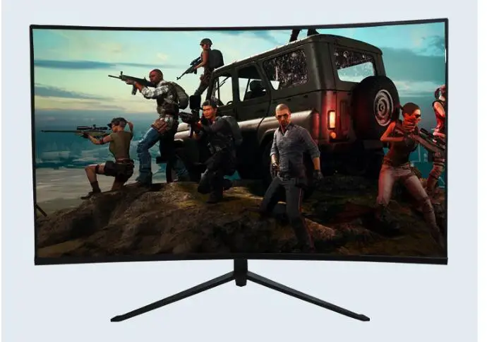 Игровой конкурс 24 дюйма изогнутый 75 монитор Гц игровой 23 8 27 дюймов MVA